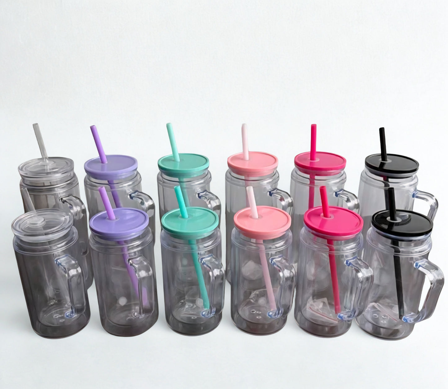 16oz Snow Globe Cup w/handle